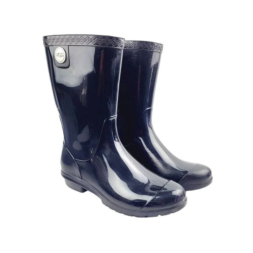 WOMEN'S UGG SIENNA BLACK BOOTS -‎ Size 7